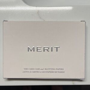 Merit Card Case and Blotting Papers